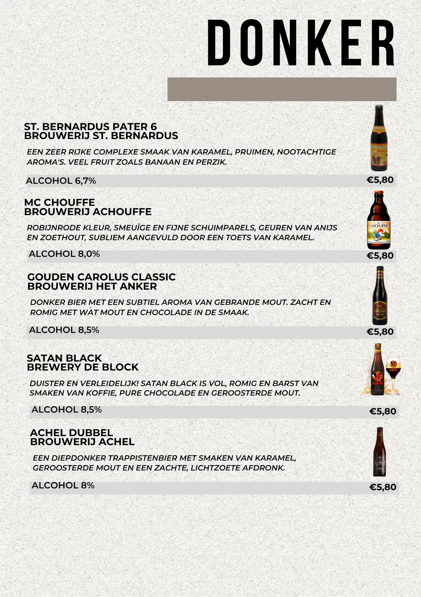 Donker bier